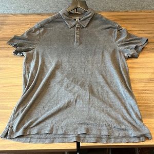 John Varvatos Dark Grey Polo Shirt